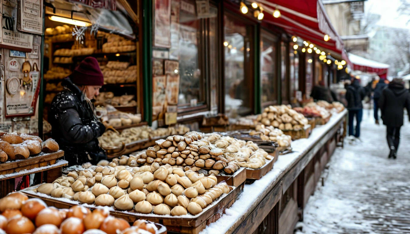 Рынок пельменей в заснеженной России